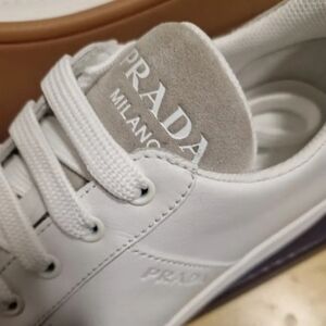 PRADA Leather Low Trainers
